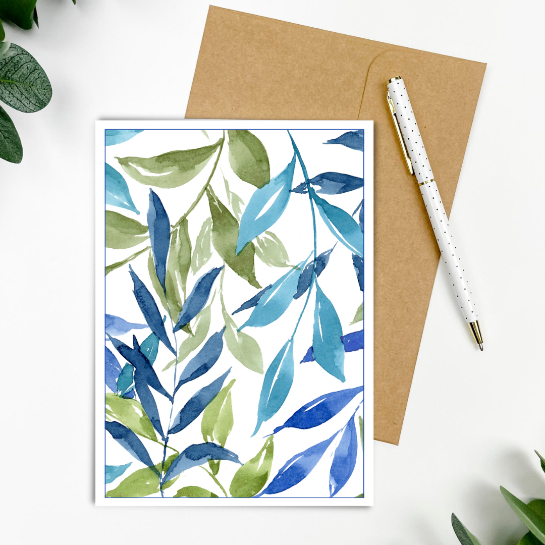 "Foliage" Greeting Card 5x7"