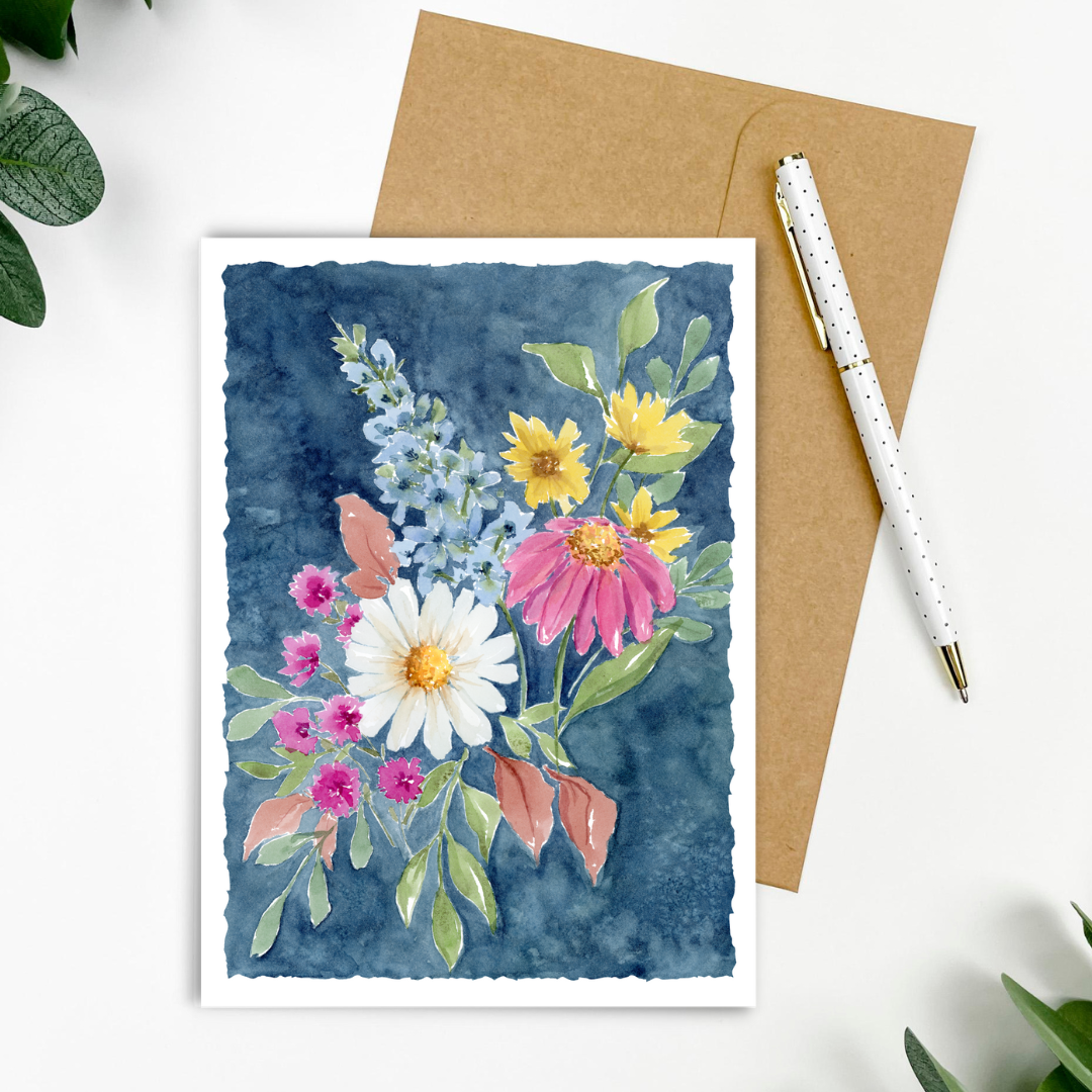 "Garden Retreat" Greeting Card 5x7"