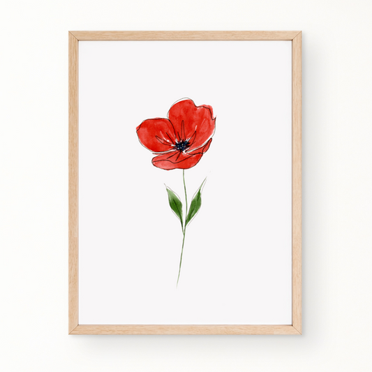Birth Flower Fine Art Print