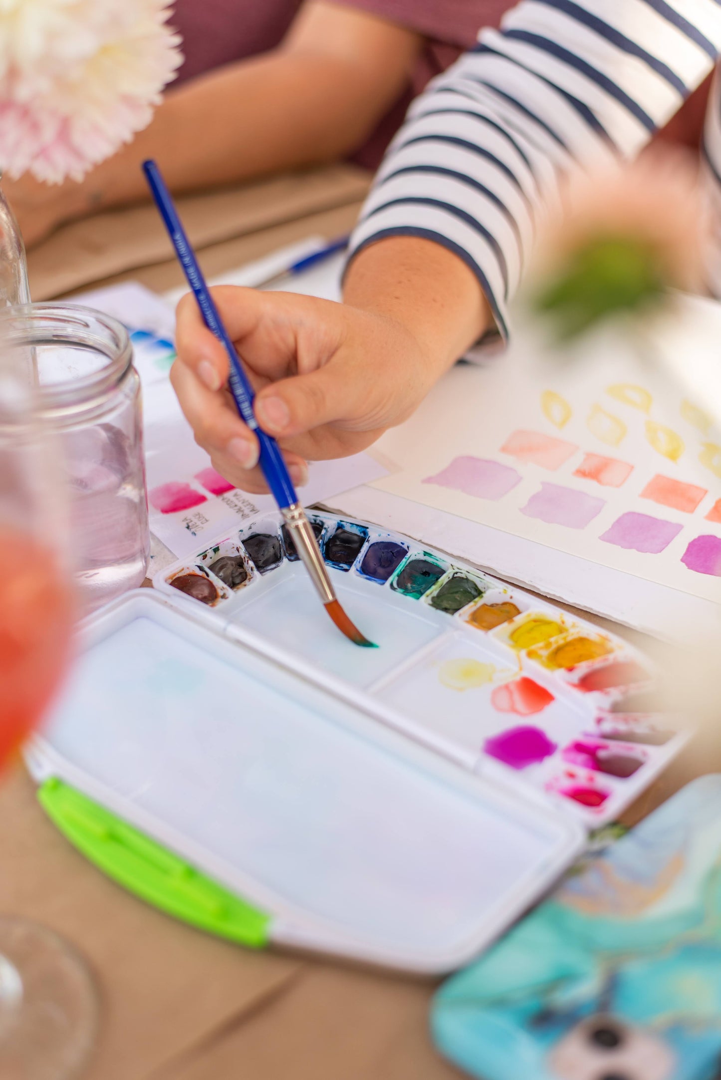 Watercolor Wildflowers Workshop at Juniper Market/Grove Station