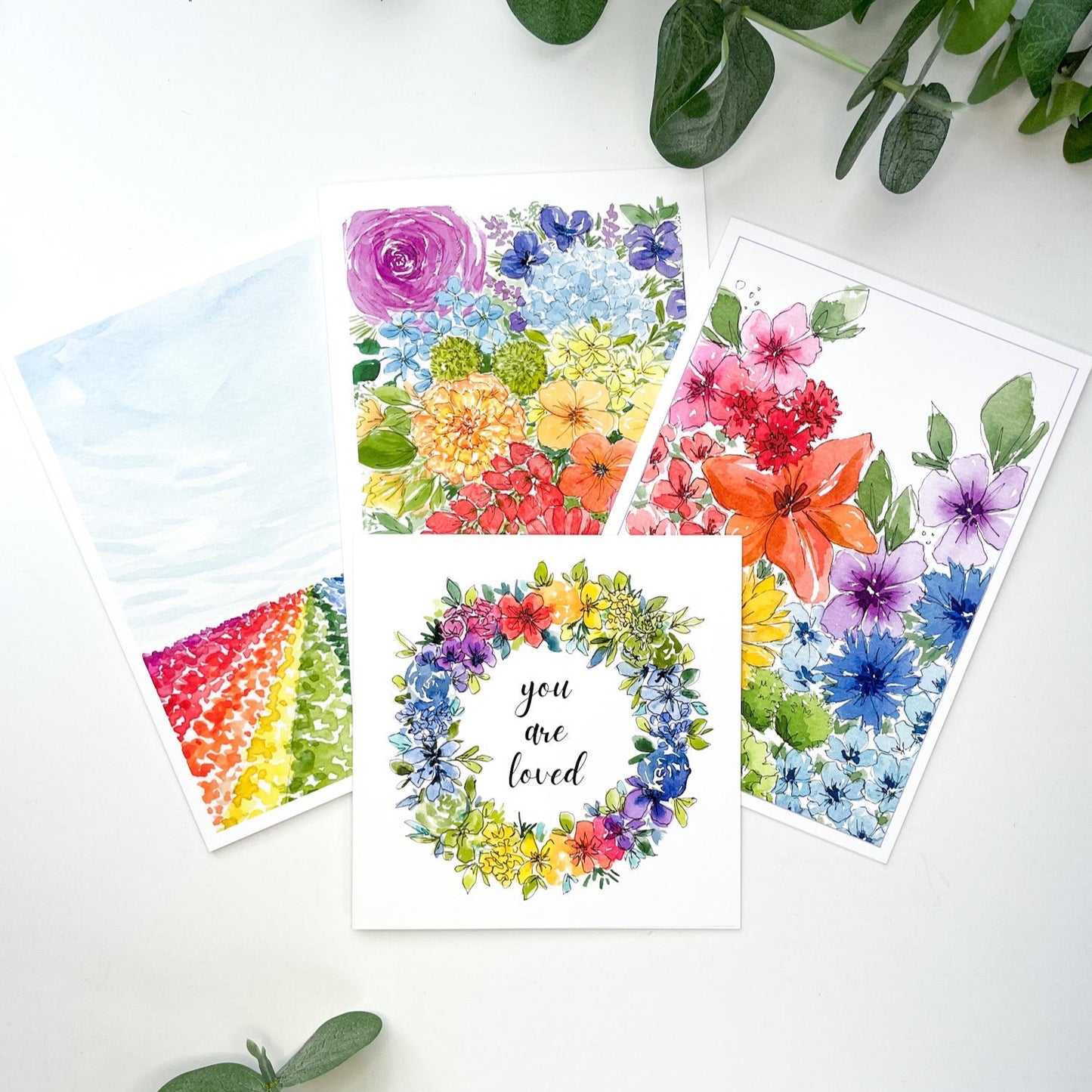 The Rainbow Collection 5x7" Greeting Cards