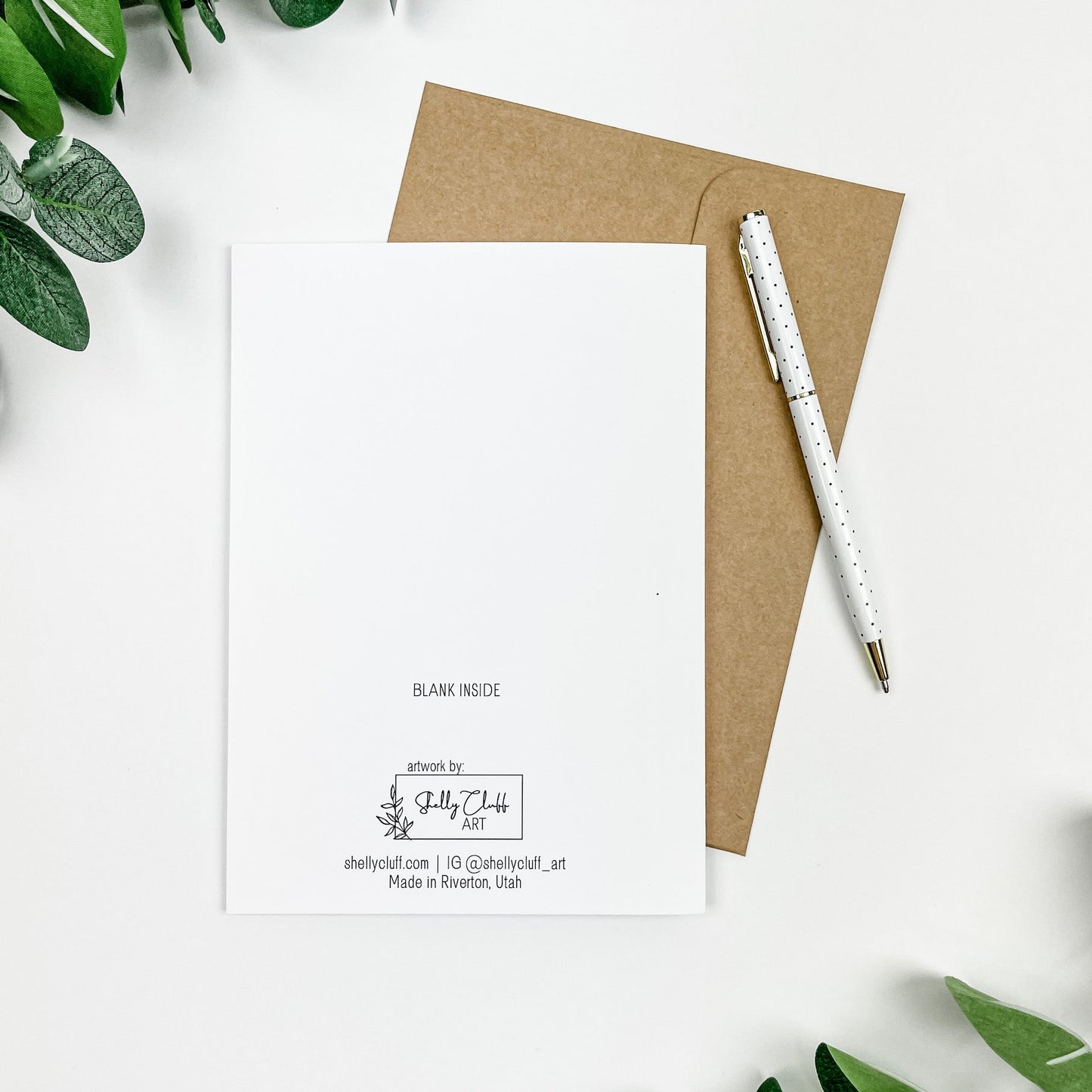 "Garden Retreat" Greeting Card 5x7"