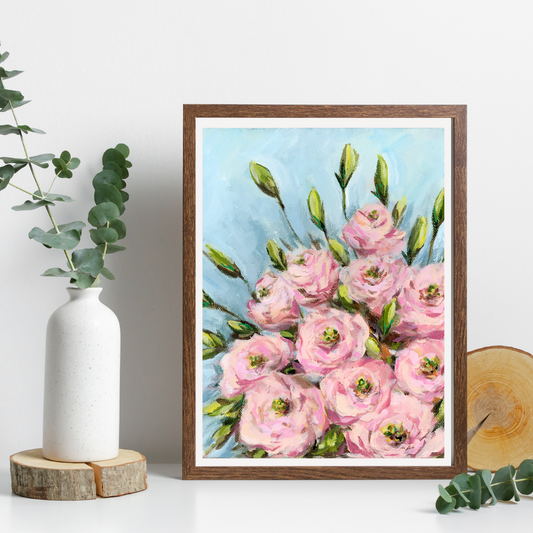 "Lisianthus" Print