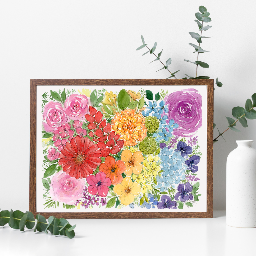 "We're All Here" Print