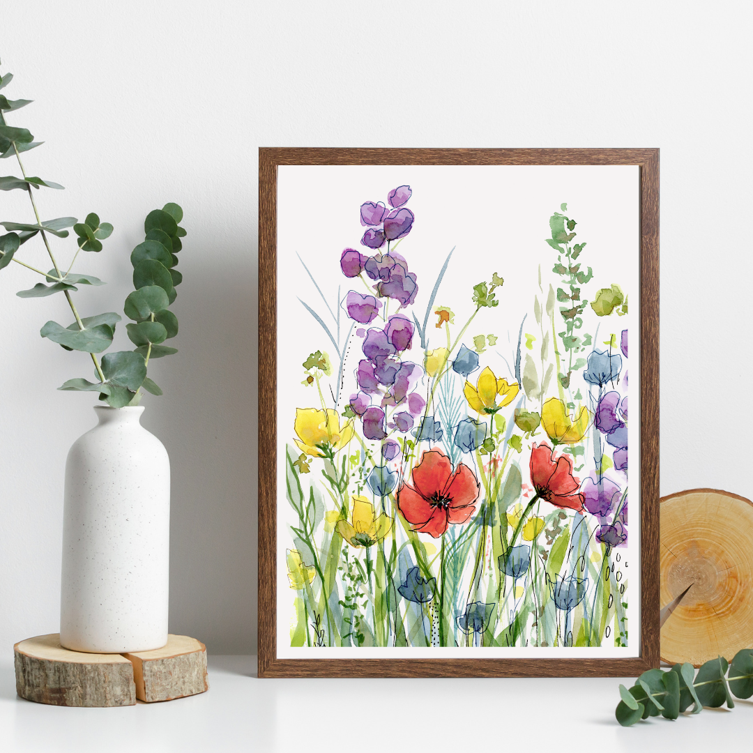 "Wildflower Field" Print