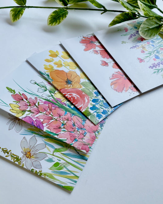 "Wildflowers" Notecard Set