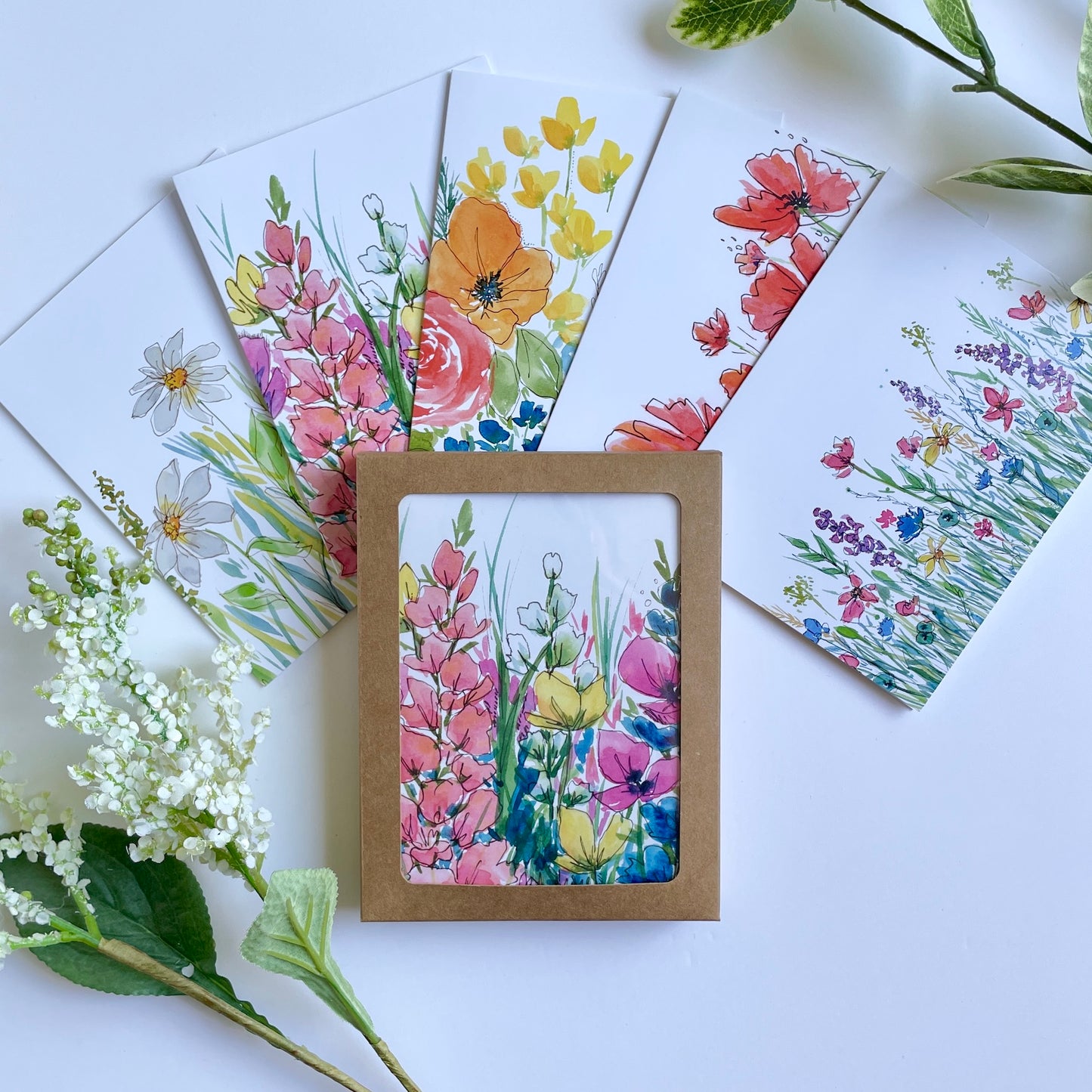 "Wildflowers" Notecard Set
