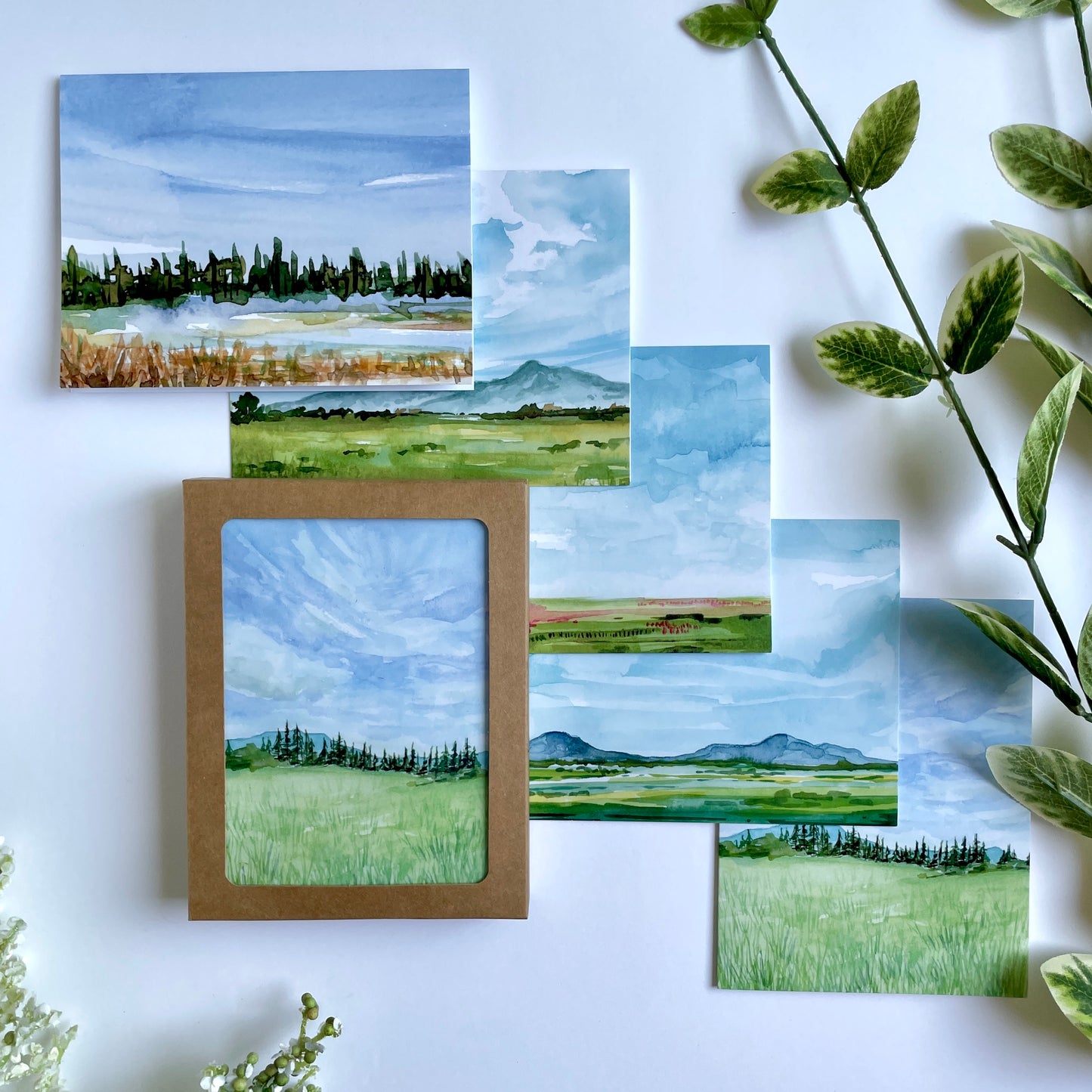 "Landscapes" Notecard Set