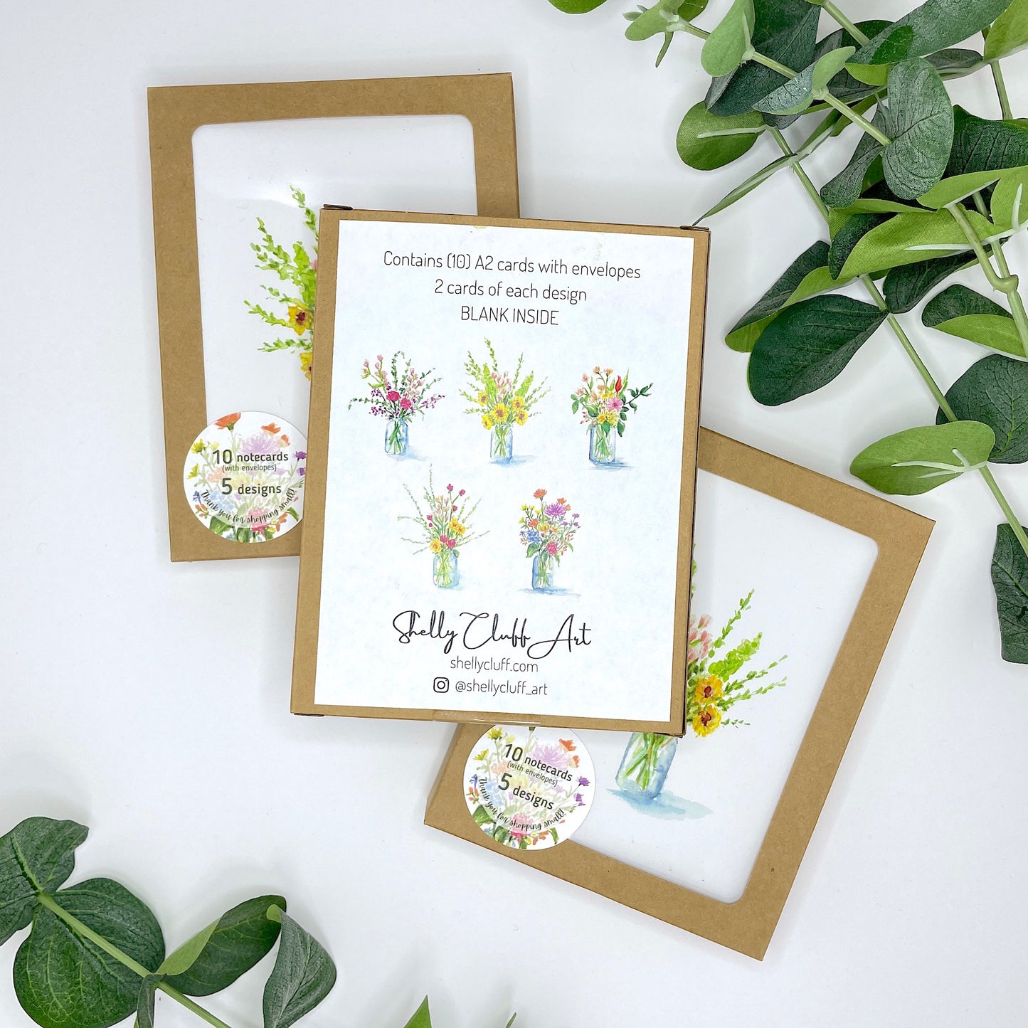 "Mason Jar Mini" Notecard Set