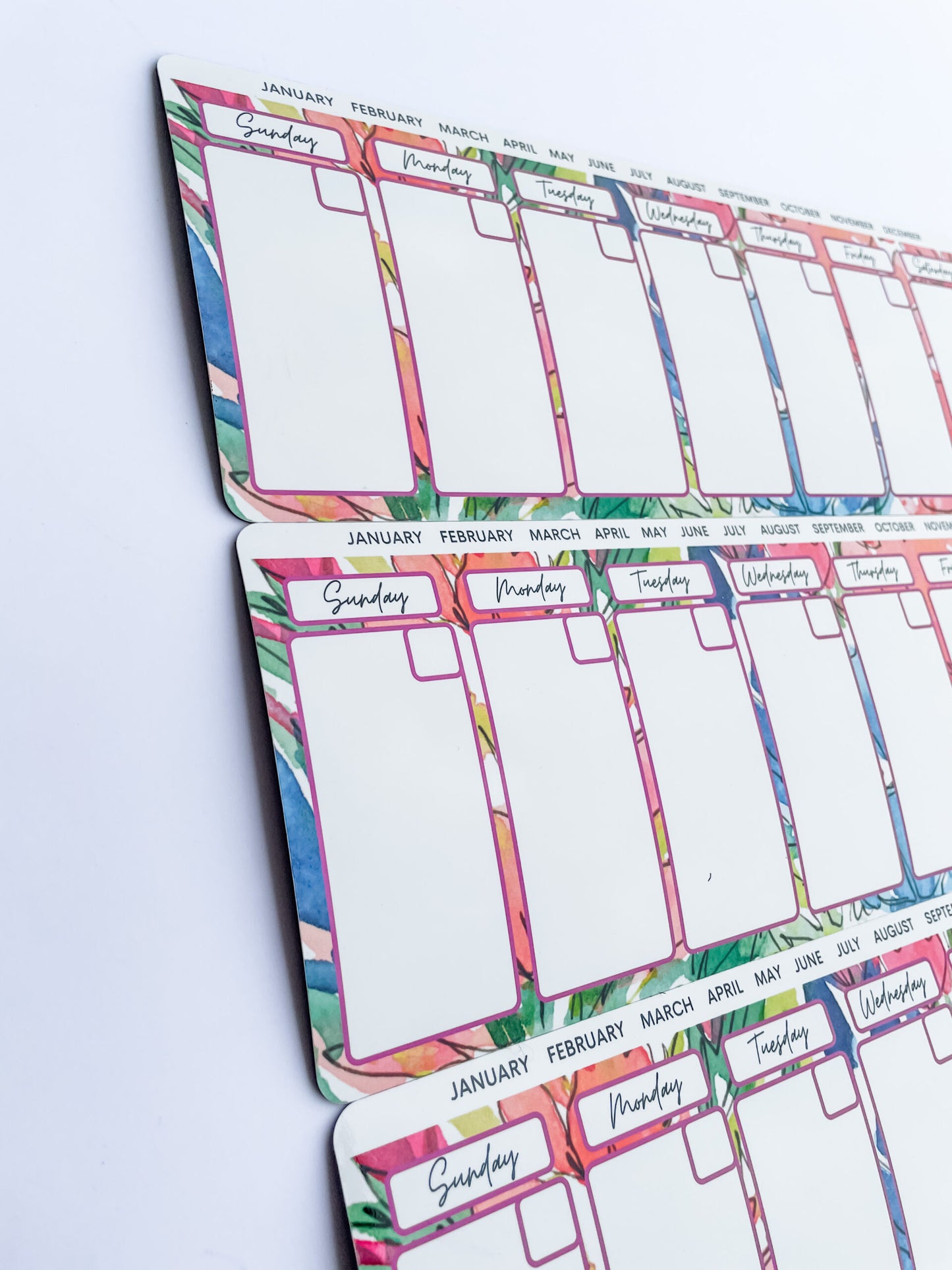 Rotating Weekly Dry Erase Rotating Calendar