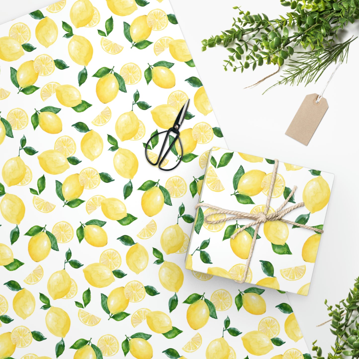 Lemon Wrapping Paper