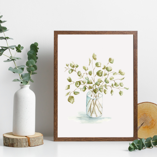 "Eucalyptus Simplicity" Print