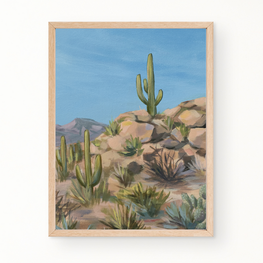 "Desert Retreat" Landscape Fine Art Print