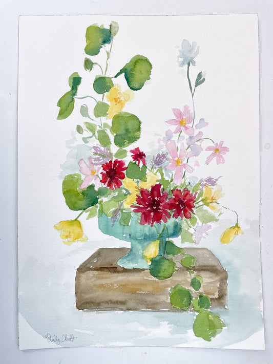 "I Know That It's Delicate" Original Watercolor Painting