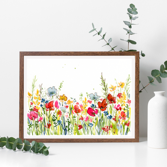 "Pretty Little Wildflowers" Print