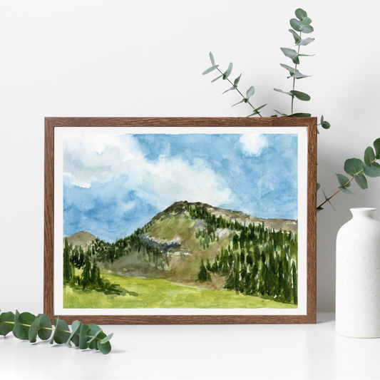 "Mountain Meadow" Print