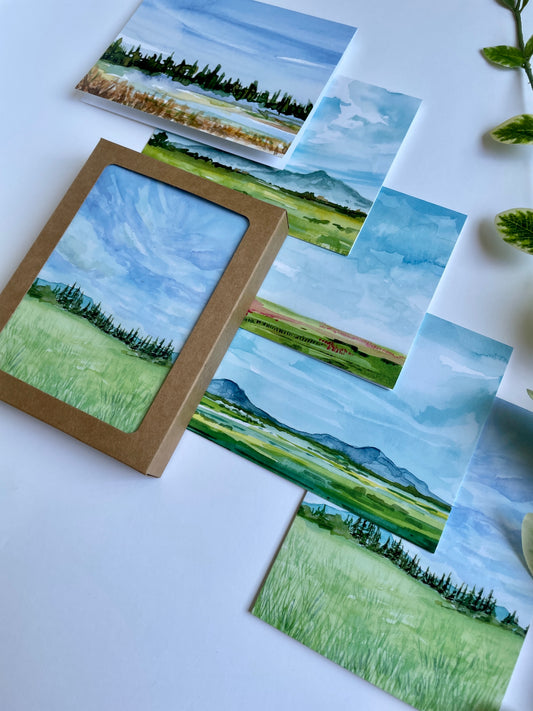 "Landscapes" Notecard Set
