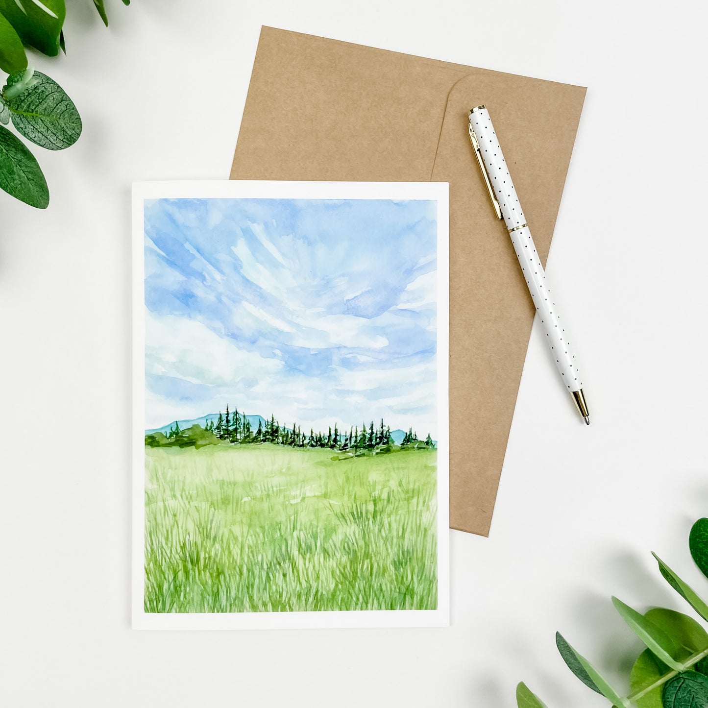 The Blue Skies Collection 5x7" Greeting Cards